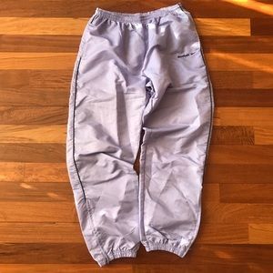 Lavender Reebok Windbreaker Jogger Pants